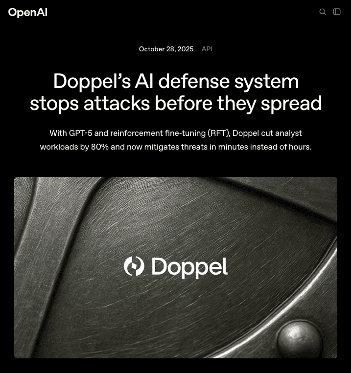 Minutes, Not Hours: What Our OpenAI Case Study Proves About Social Engineering Defense