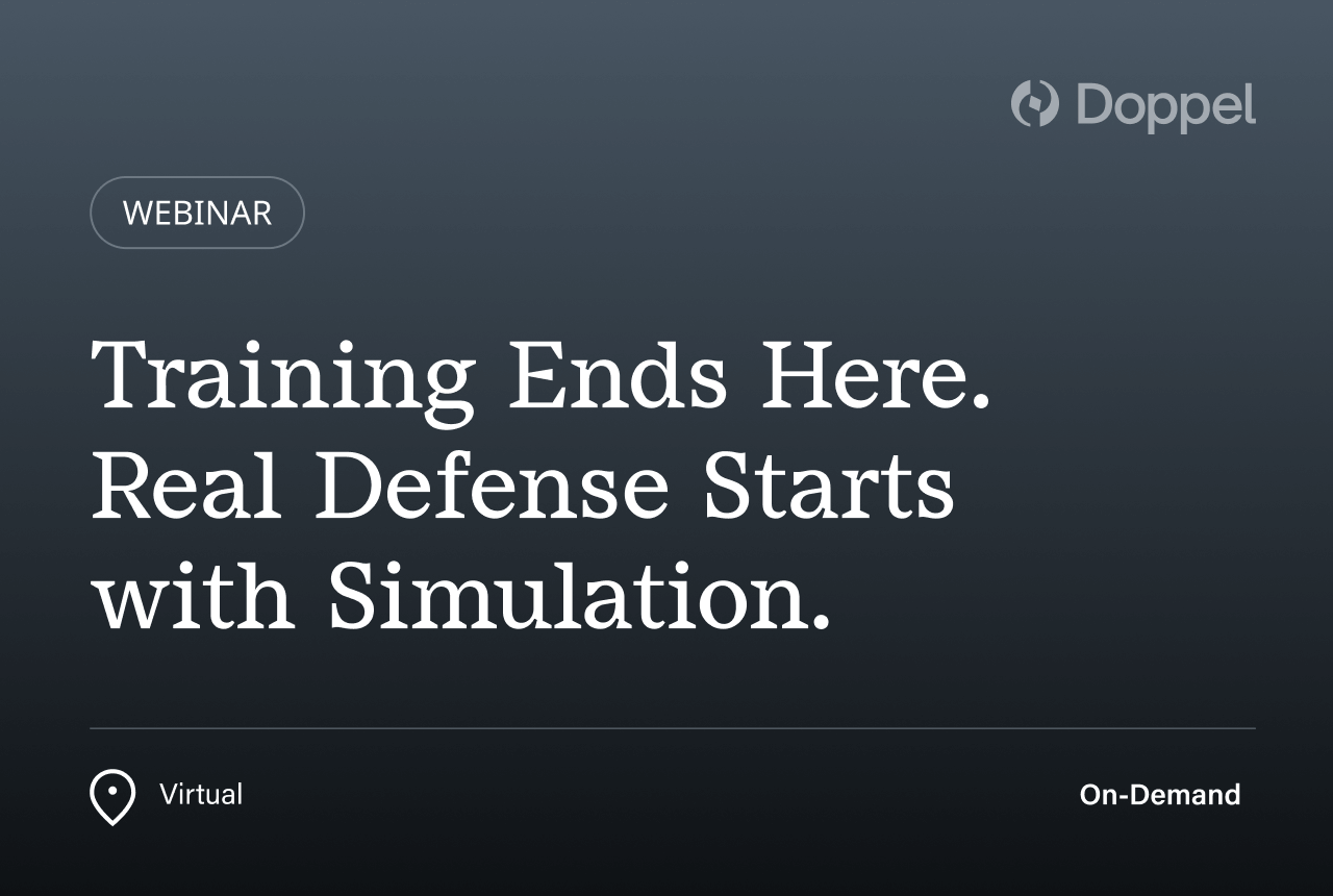 Training Ends Here. Real Defense Starts with Simulation