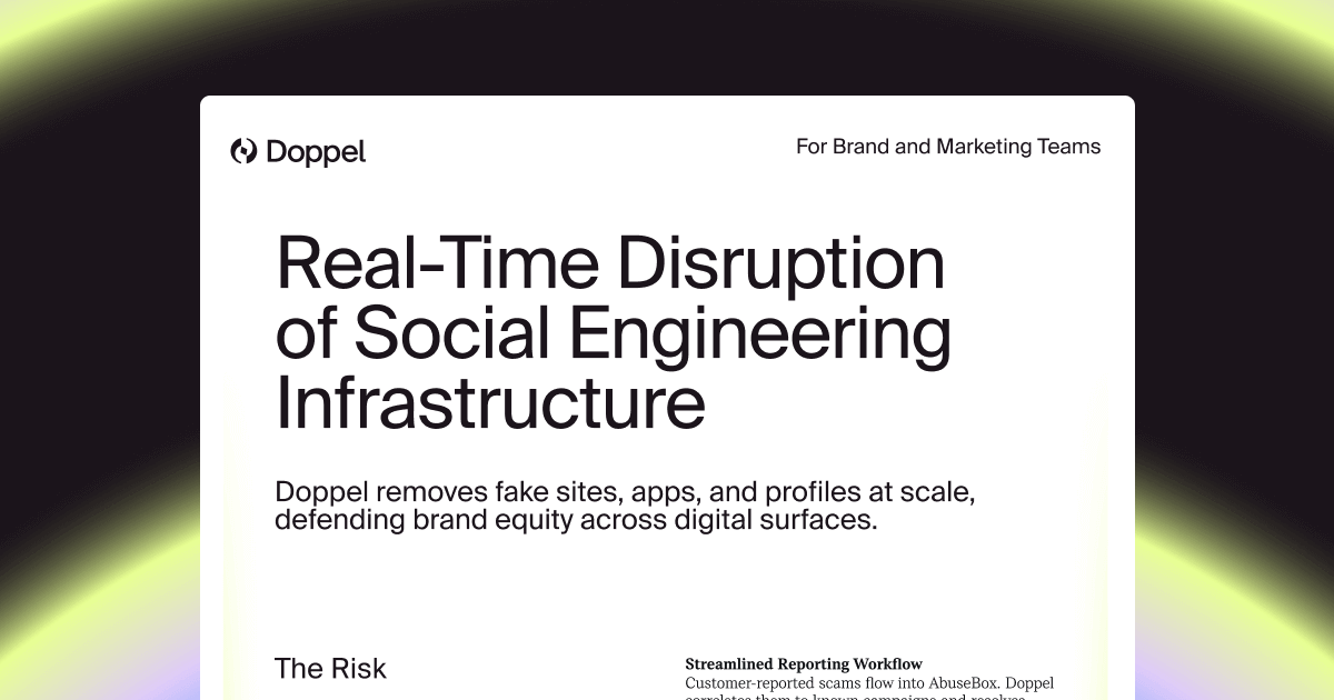 Doppel for Brand and Marketing Teams