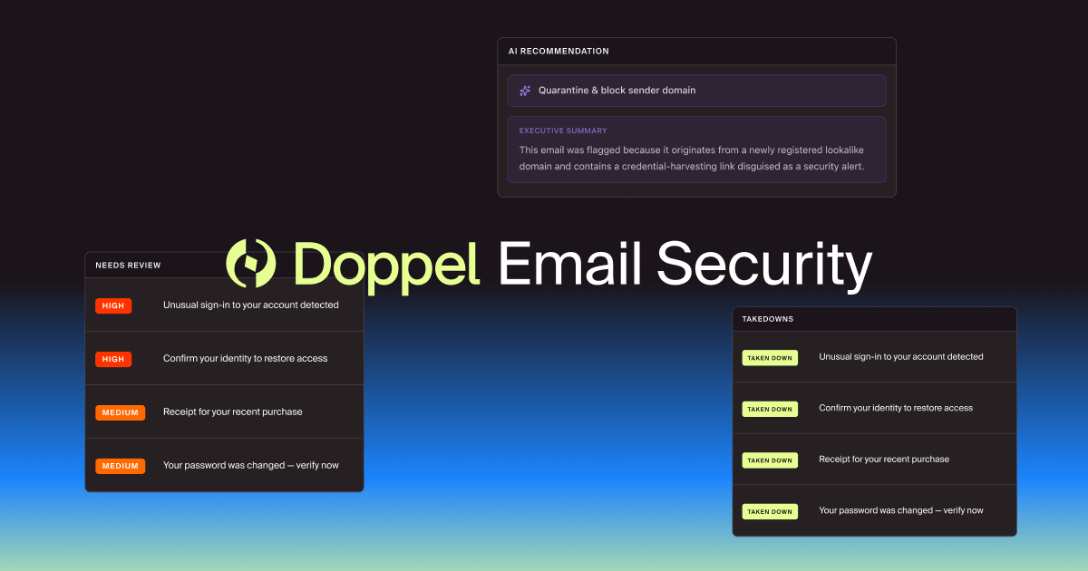 Announcing Doppel Email Security
