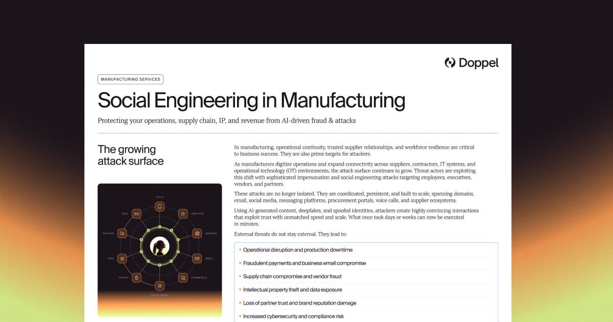 Social Engineering in Manufacturing