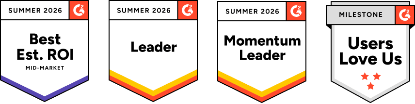 G2 Awards Summer 2026