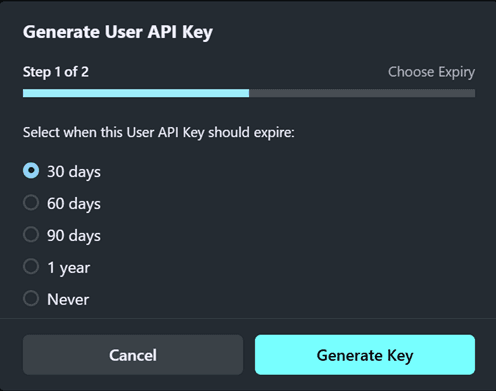 Generate Key