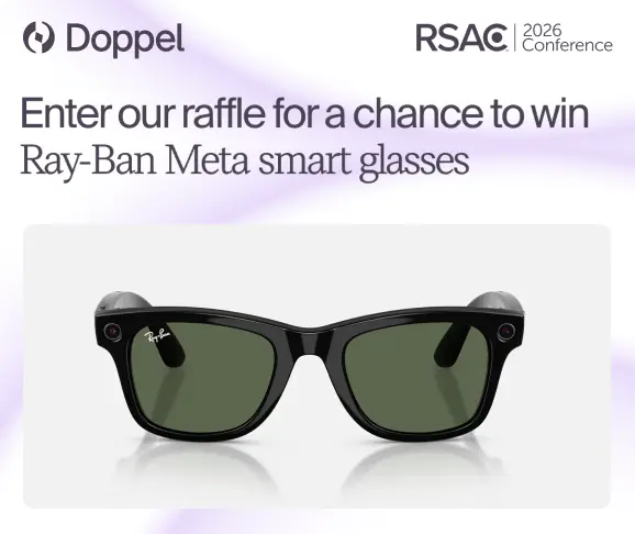Raffle at Doppel booth during RSAC 2026