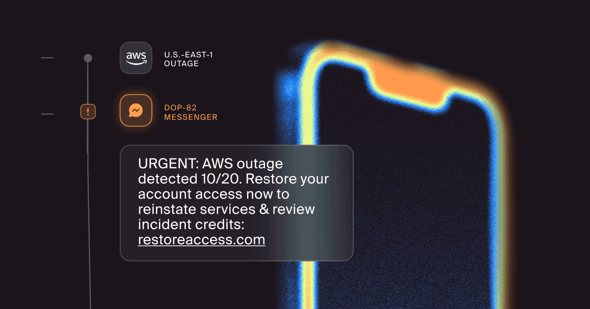 AWS Outage-Related Attacks Are Coming: Train Your People to Spot Them