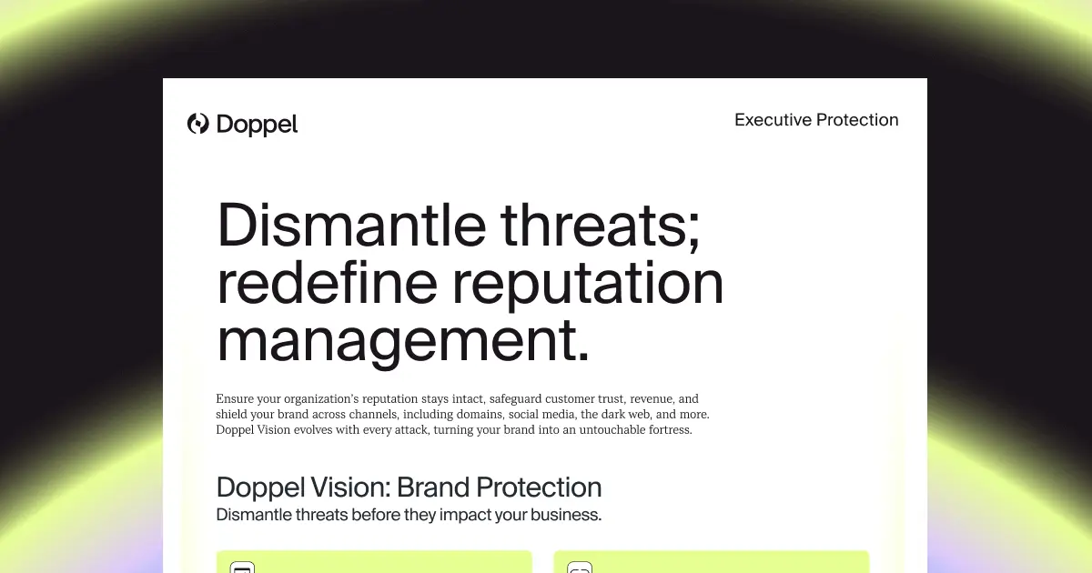 Brand Protection Datasheet