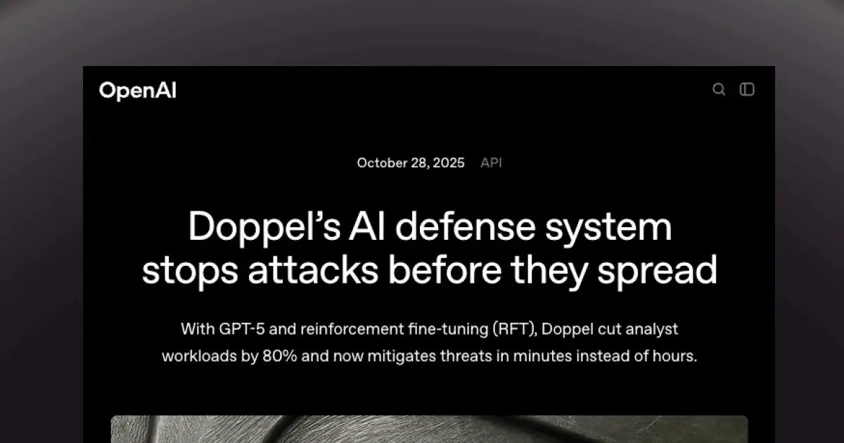 Minutes, Not Hours: What Our OpenAI Case Study Proves About Social Engineering Defense