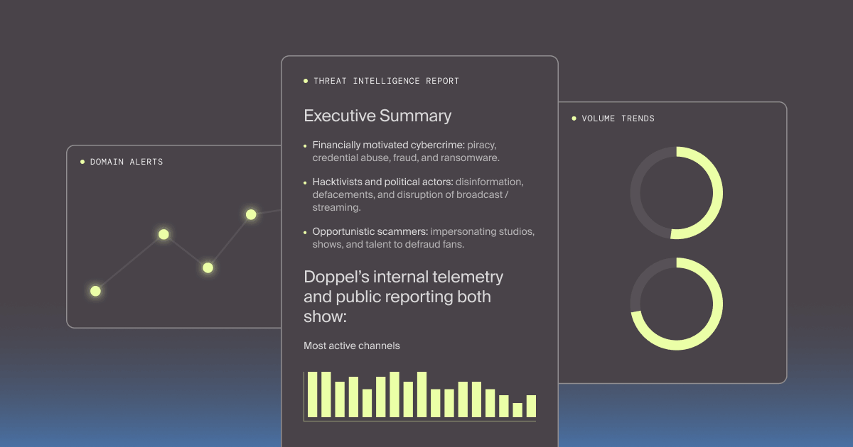 Threat Intelligence Brief for Media and Entertainment
